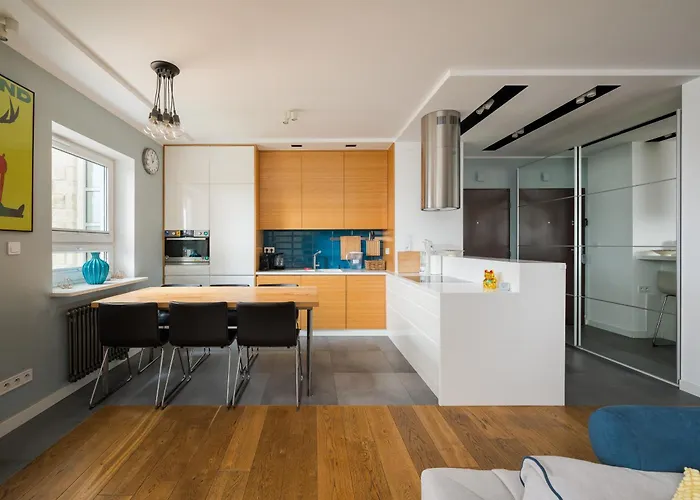 W411 Marina Mokotow - View With Balcony, Workspace & Parking, Close To Airport & Center Warschau