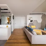 Daire W411 Marina Mokotow - View With Balcony, Workspace & Parking, Close To Airport & Center Varşova