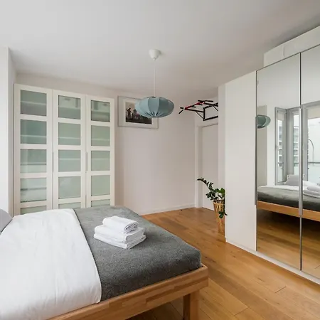 W411 Marina Mokotow - View With Balcony, Workspace & Parking, Close To Airport & Center Апартаменты *